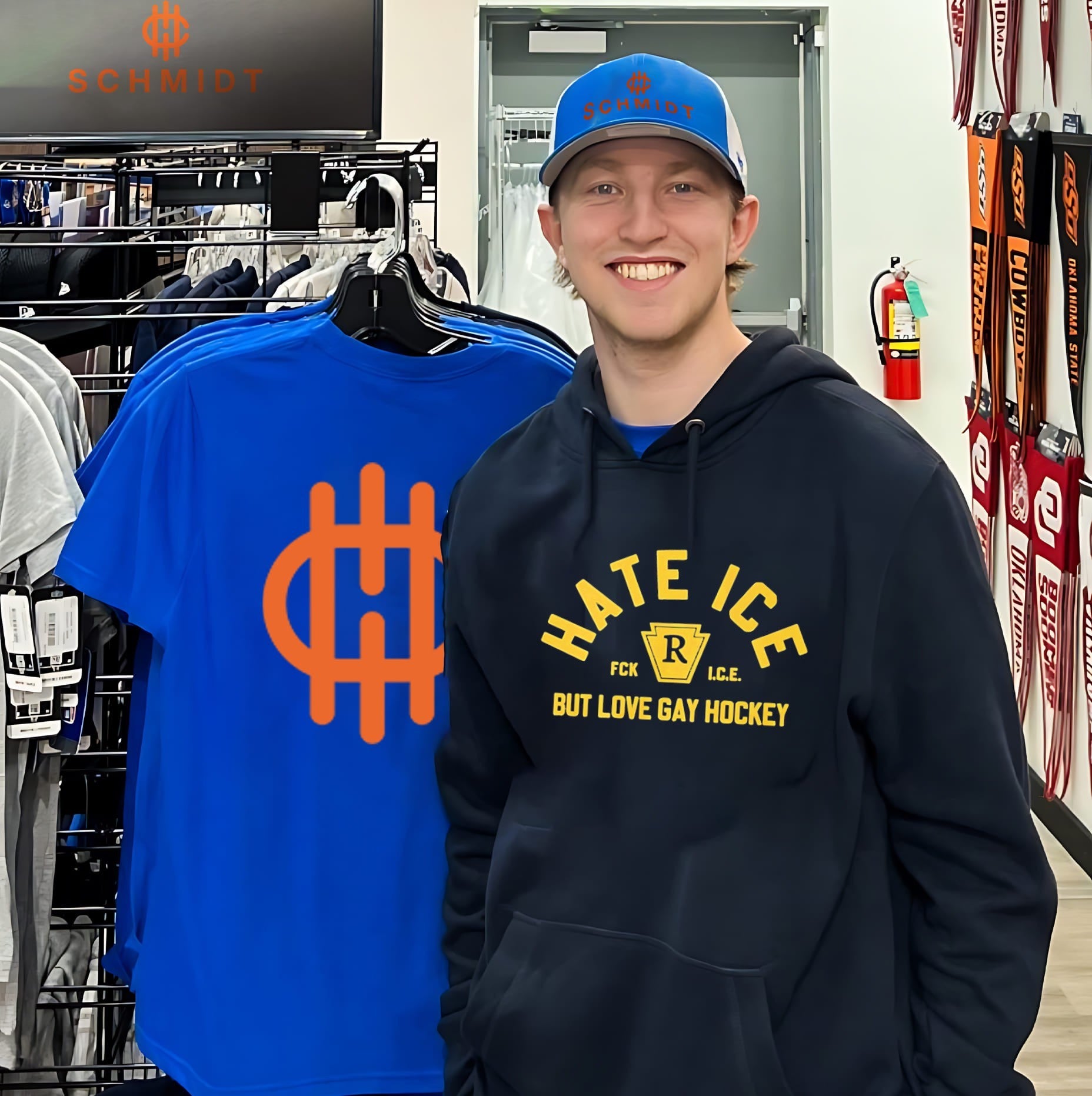Hate Ice Fck ICE but Love Gay Hockey shirt