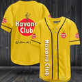 FASHION Havana Club Baseball Jerseys Botton Shirt