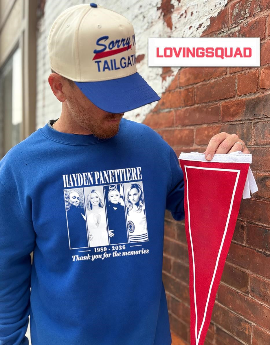 Hayden Panettiere 1989-2026 Thank You For The Memories T-Shirt