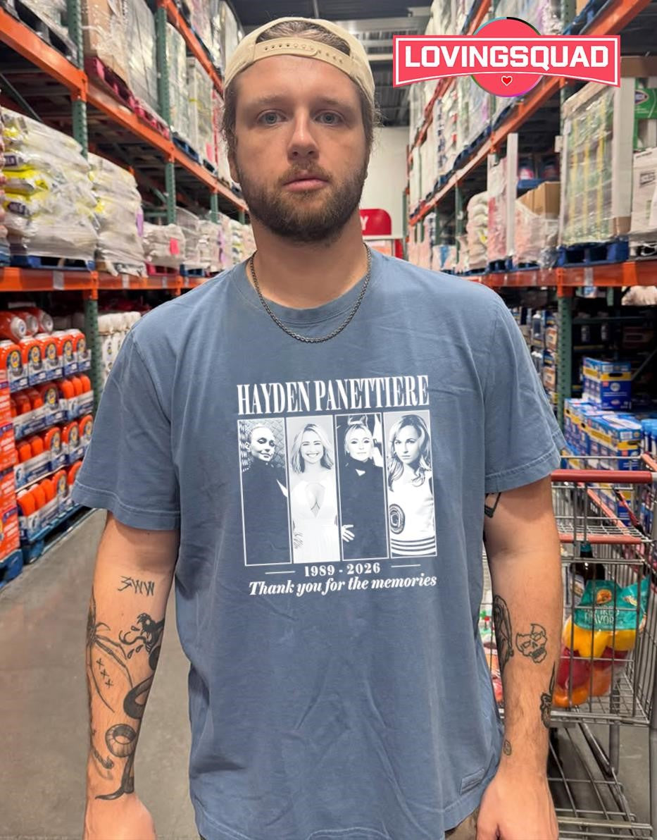 Hayden Panettiere 1989-2026 Thank You For The Memories T-Shirt