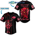 Hazbin Hotel Smile My Dear Personalized Baseball Jersey