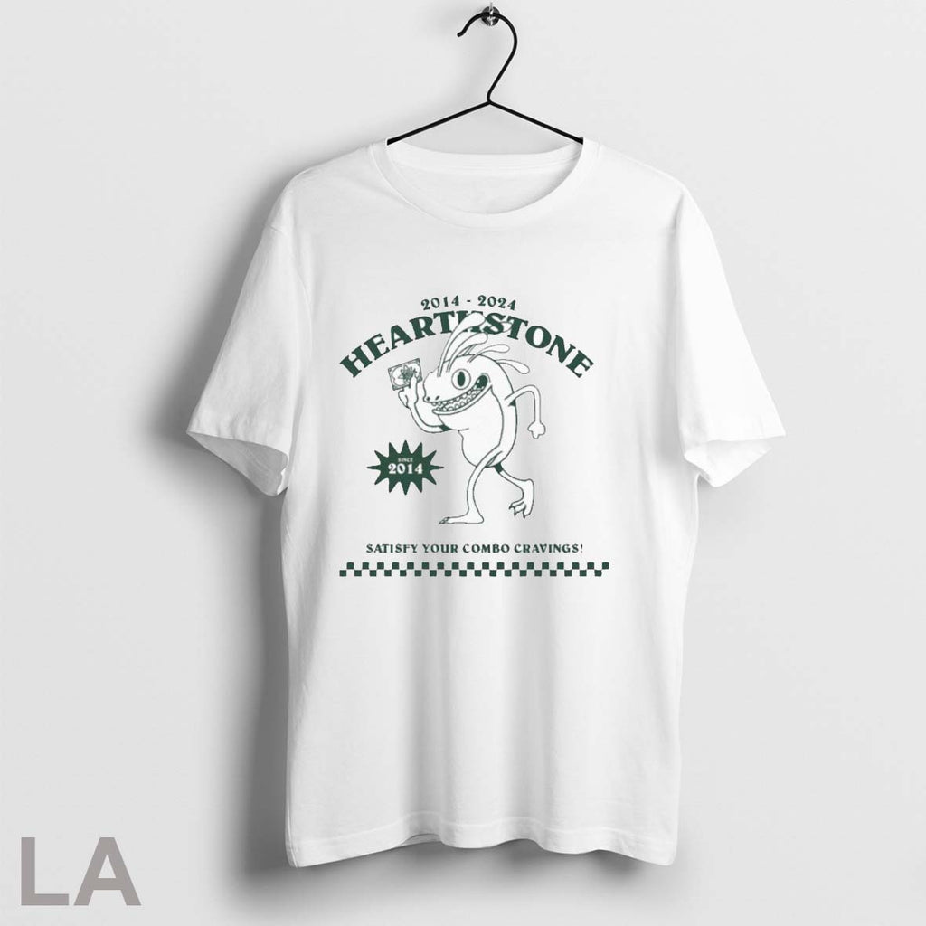 Hearthstone 10th Anniversary Murloc Pizza Satisfy Your Combo Cravings 2014 2024 T Shirts Hoodie, Sweatshirt | InkRitualCo.com