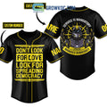 Helldivers Service Is Mandatory Spread Managed Democracy Personalized Baseball Jersey