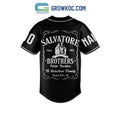 Hello Brother Mystic Falls Virginia Personalized Baseball Jersey