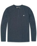 Long Sleeve Henley Tee - Branded