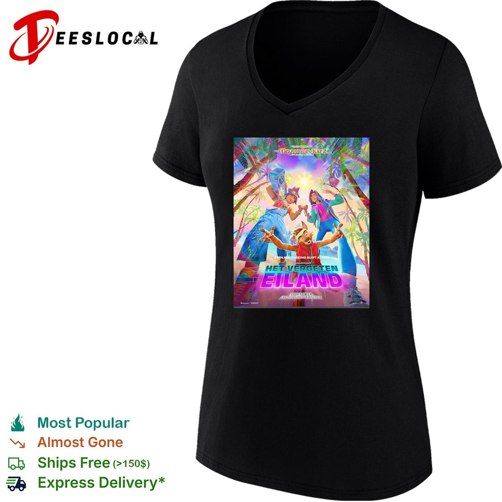 Het Vergeten Eiland movie poster shirt
