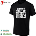 Hitting the 67 on my wife’s beautiful bazookas shirt