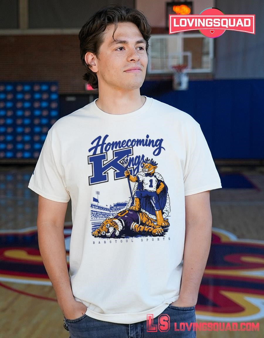 Homecoming Kings Barstool Sports Mascot Football T-shirt