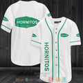 Hornitos white green Baseball shirt