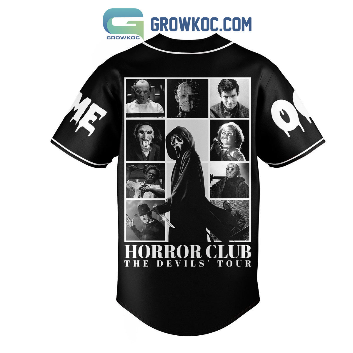 Horror Club The Devils’ Tour The Boys Are Coming Back The Town Personalized Baseball Jersey
