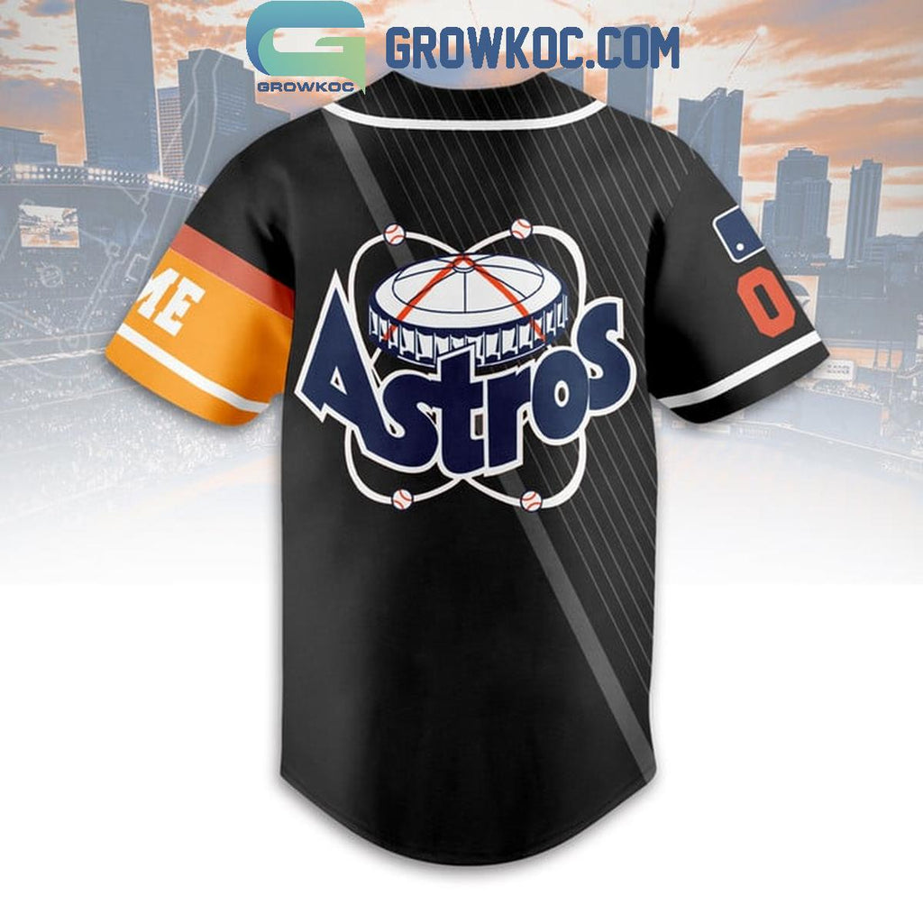 Houston Astros Home Stadium Baseball Fan Love Personalized Baseball Jersey