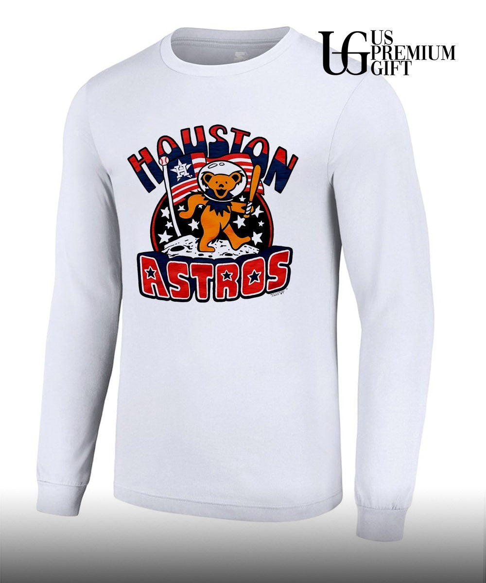 Houston Astros Grateful Dead Dancing Bear Major League Baseball shirt
