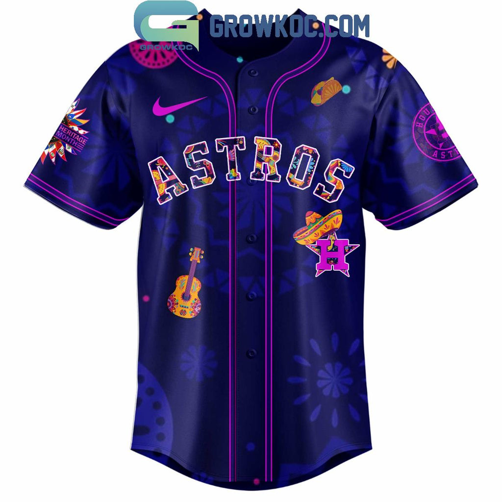 Houston Astros Hispanic Heritage Celebrations 2025 Baseball Jersey