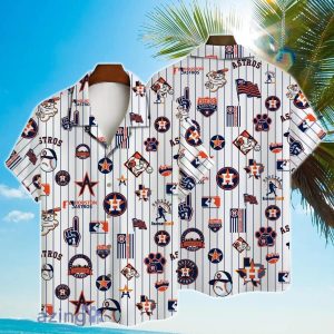 Houston Astros Major League Baseball 3D Print Hawaiian Shirt For Real Fans, Houston Astros Beach Hawaiian Shirt, Astros Hawaiian Shirt, Houston Astros Hawaiian Shirt