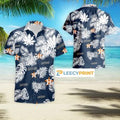 Houston Astros Tropical Flower Hawaiian Shirt For Men And Women, Houston Astros Hawaiian Shirt