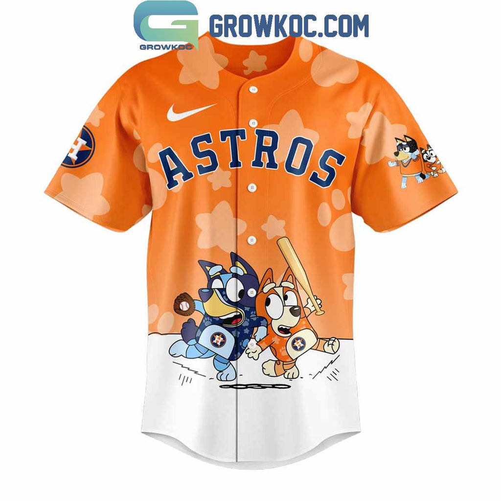 Houston Astros x Bluey and Bingo Baseball Jersey