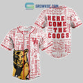 Houston Cougars Here Come The Coogs Personalized Baseball Jersey