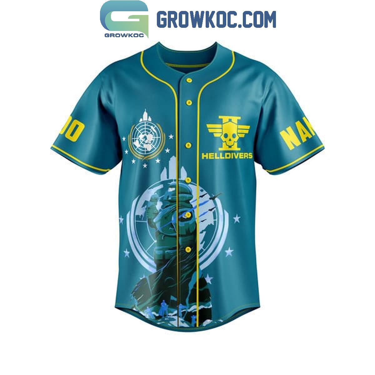 How ‘Bout A Nice Cup Of Liber-Tea Helldivers Fan Personalized Baseball Jersey