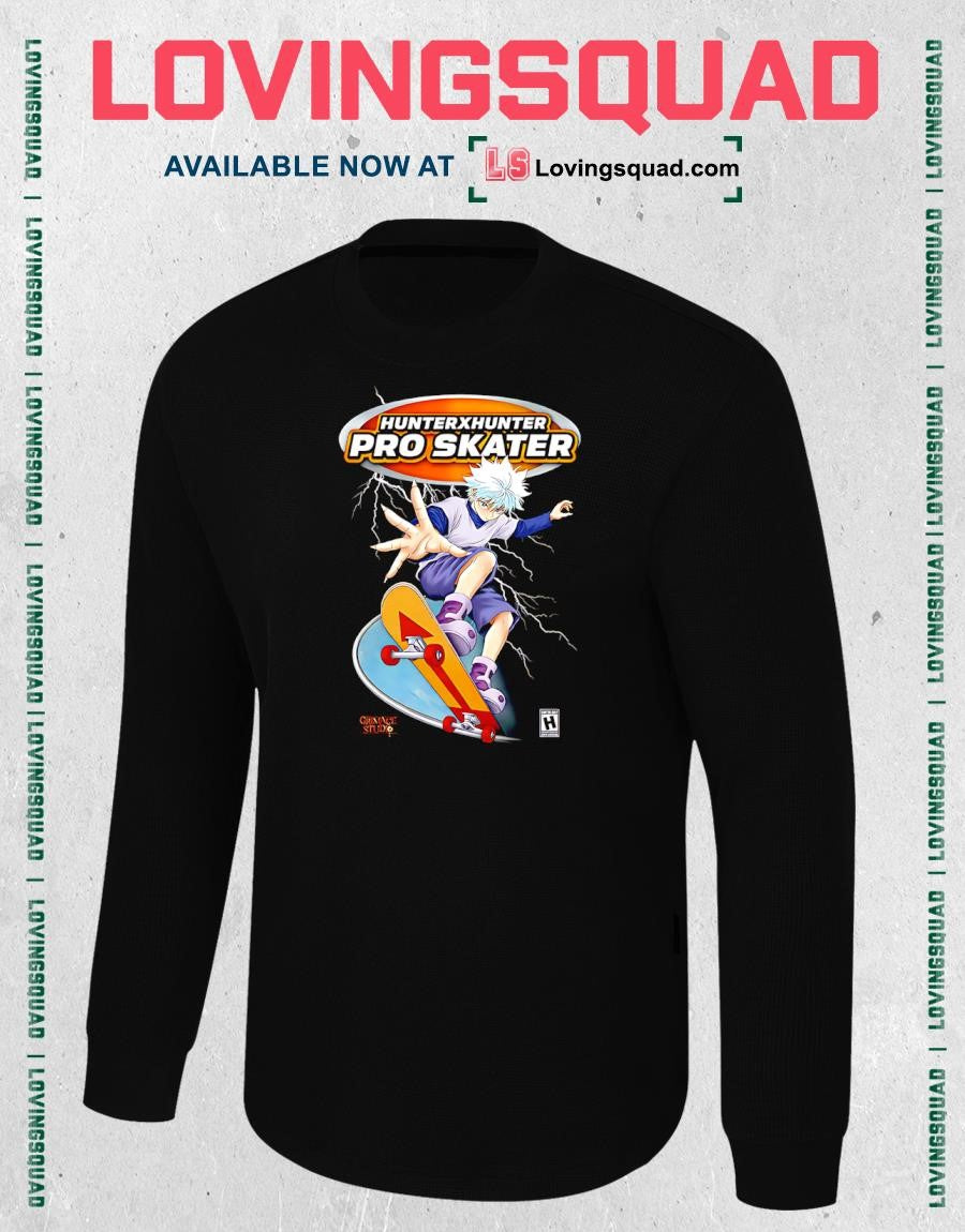 Hunterxhunter Pro Skater Grimace #47 Killua Zoldyck’s T-shirt