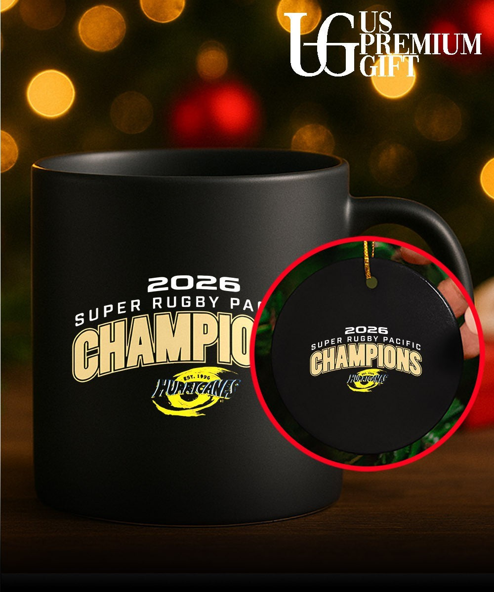 Hurricanes Rugby 2026 Super Pacific Champions shirt