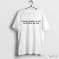 I Already Messed Up 2025 2026 Will Be My Year T-Shirts, Hoodie, Sweatshirt | InkRitualCo.com
