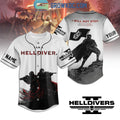I Am A Helldiver I Will Not Stop Personalized Baseball Jersey