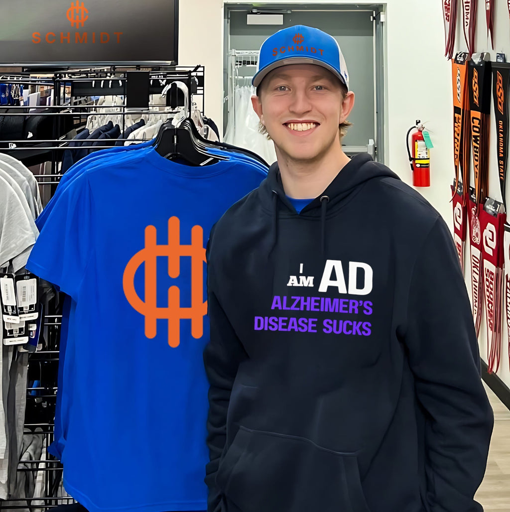 I Am AD Alzheimer’s Disease Sucks dementia support shirt