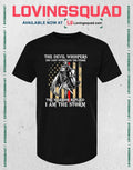 I Am The Storm Shirt Devil Whispersl Knight Templar US Flag T-Shirt
