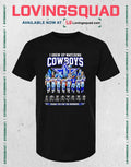 I Grew Up Watching Dallas Cowboys Legends Thank You For The Memories Signatures 2026 T-shirt