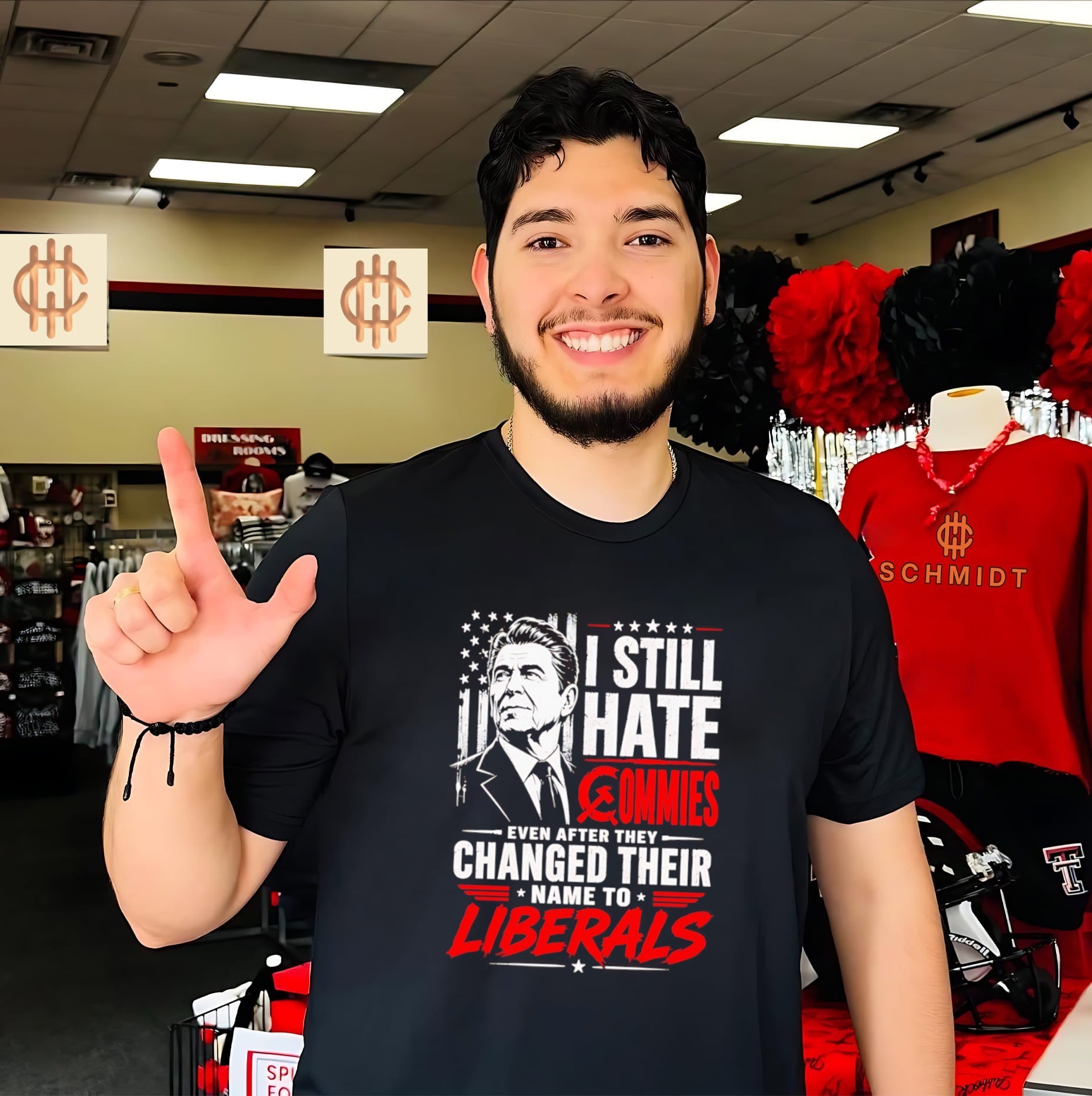 I Hate Commies Even They Changed To Liberals Ronald Reagan shirt