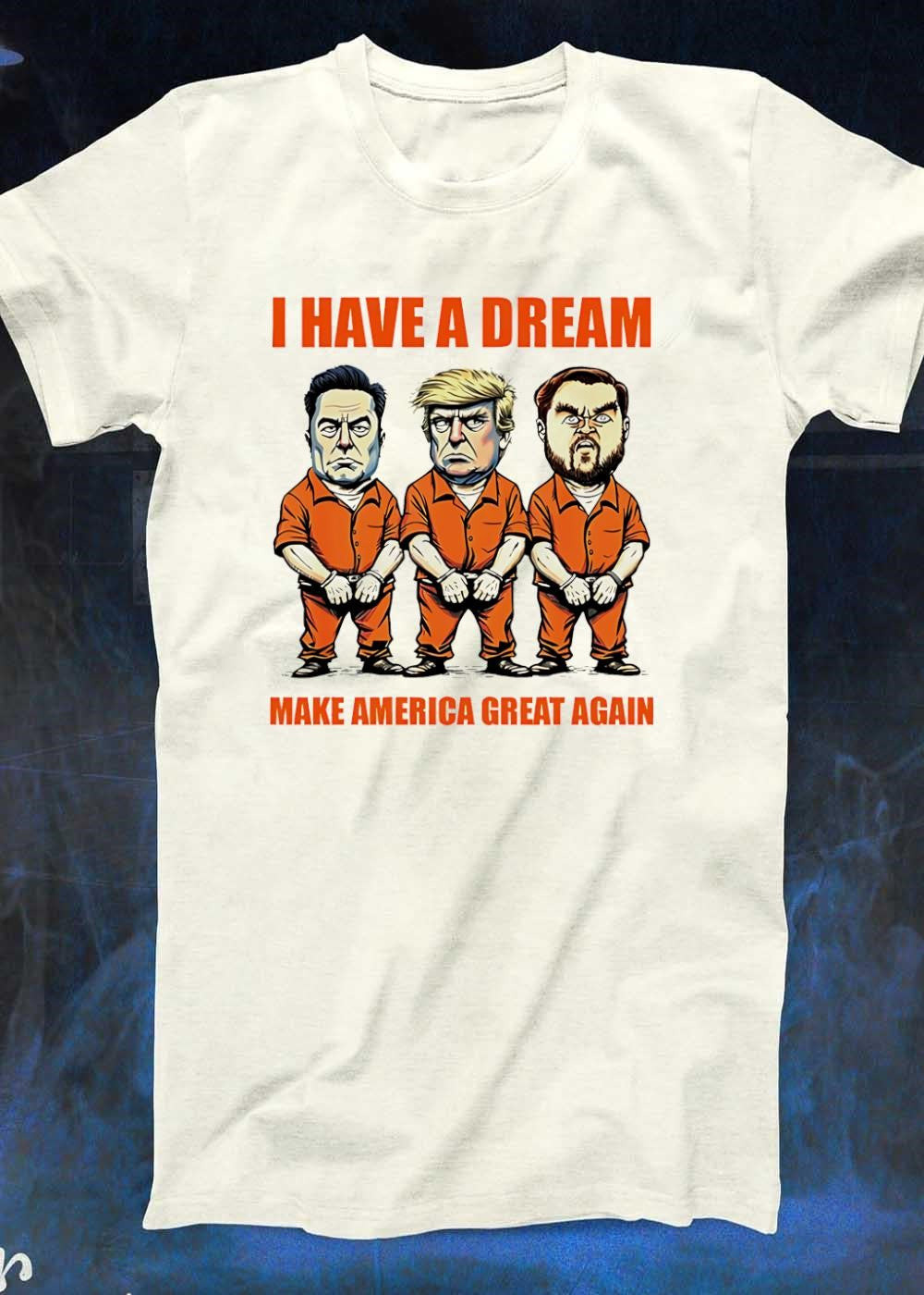 I Have a Dream Make America Great Again Elon Musk Donald Trump T-Shirt