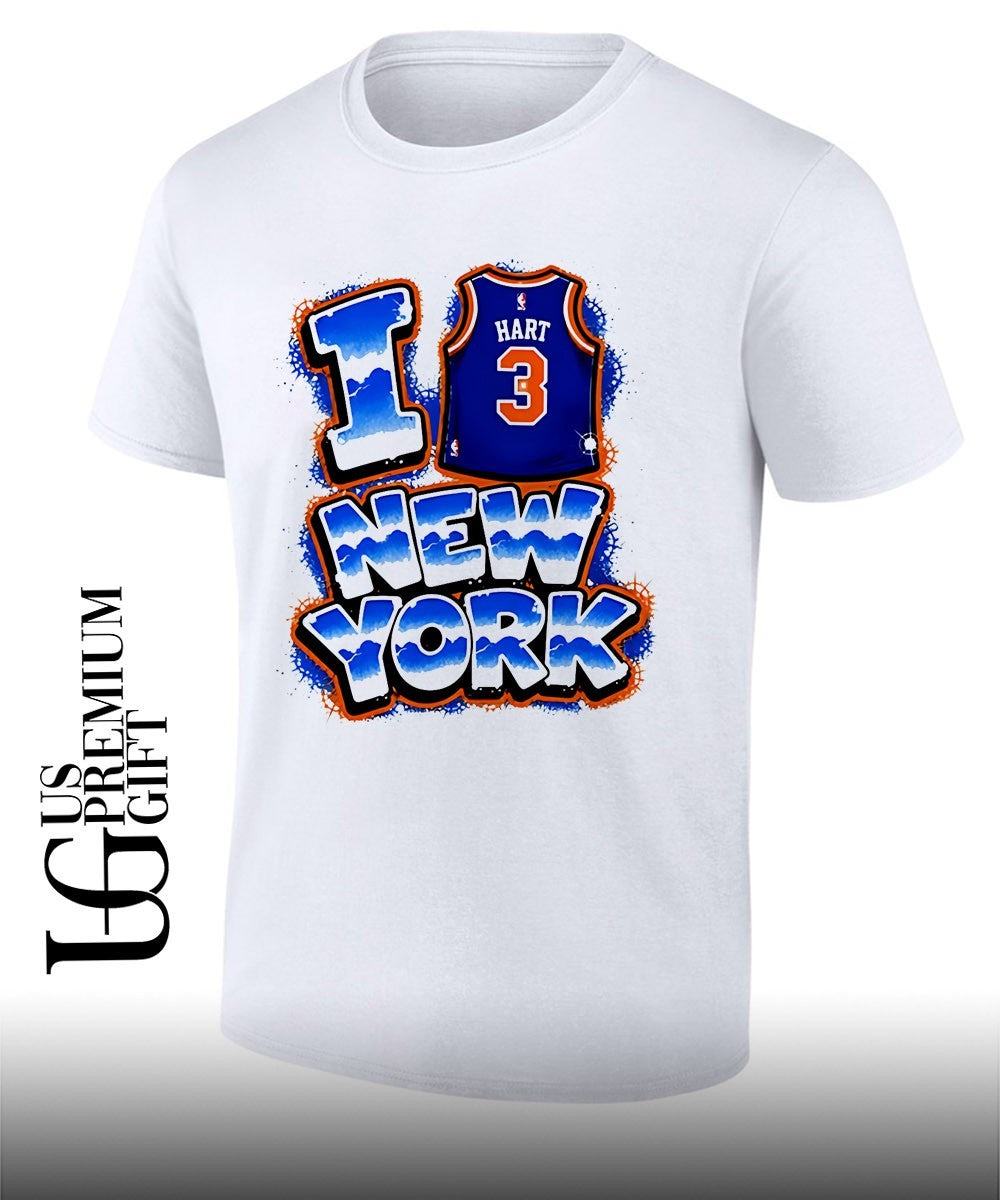 I Heart Josh Hart 3 Jersey Basketball Y2K Airbrush Finals 2026