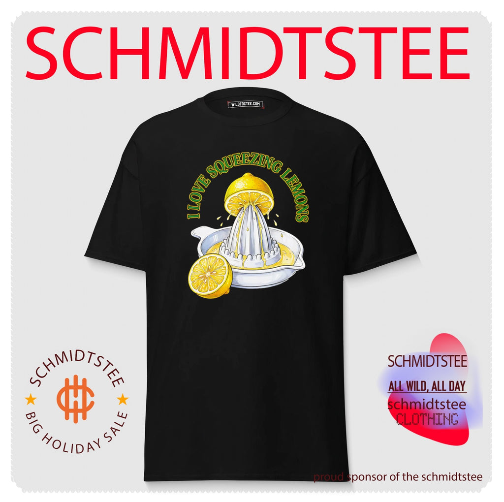 I Love Squeezing Lemons lemon squeezer citrus shirt