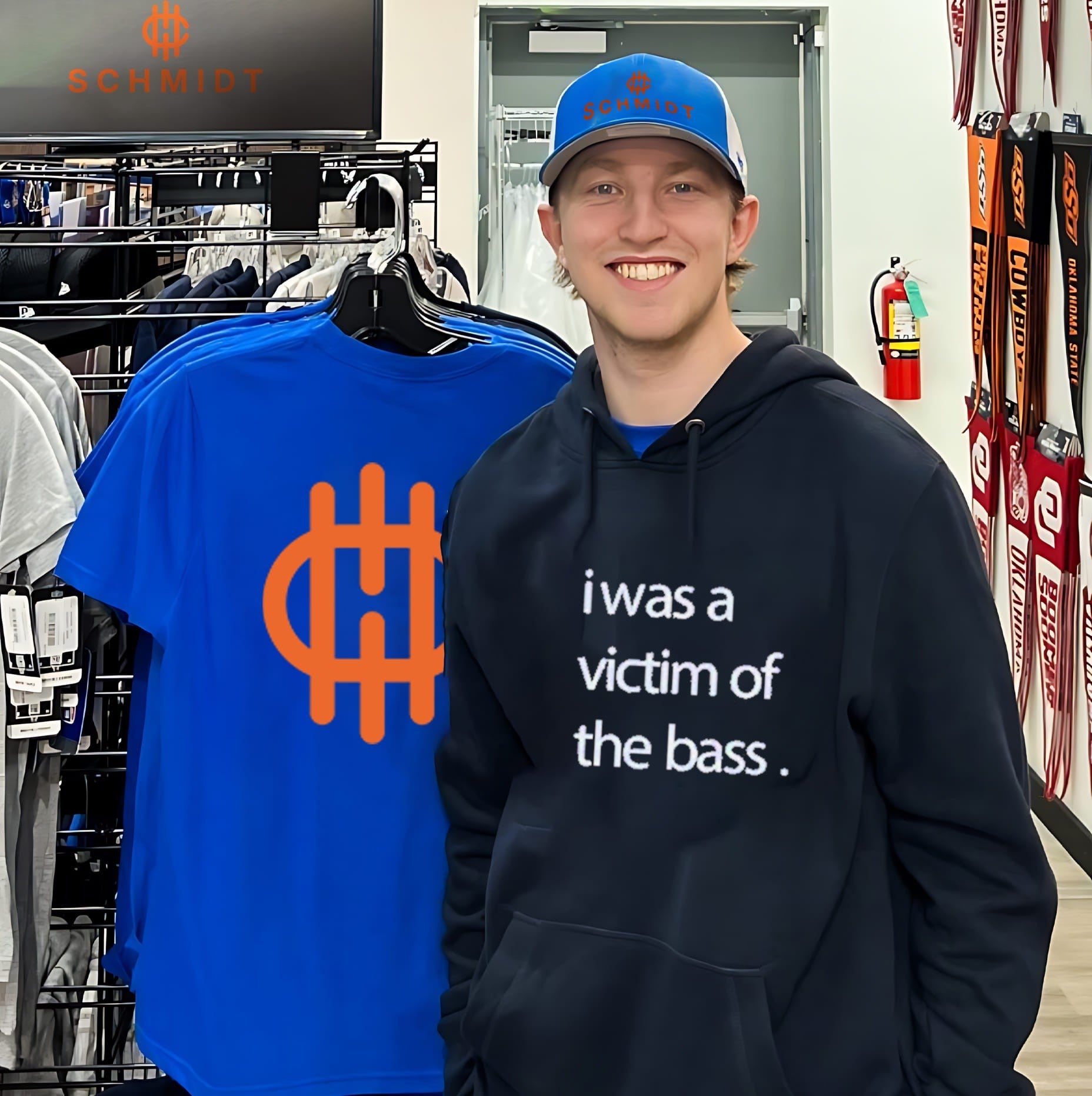 I Was A Victim Of The Bass shirt
