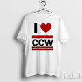 I Love Ccw Coastal Championship Wrestling T-Shirts, Hoodie, Sweatshirt | InkRitualCo.com