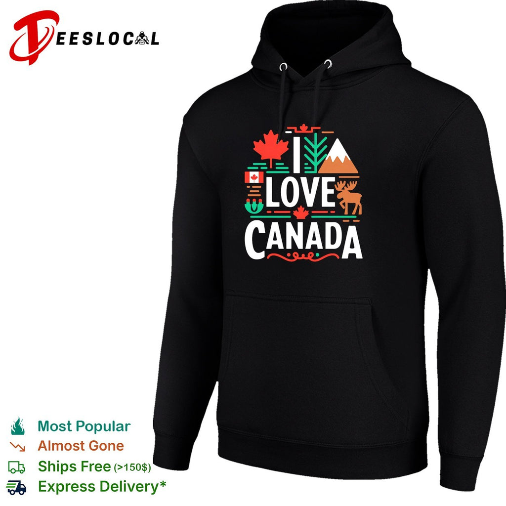 I love Canada maple leaf moose shirt