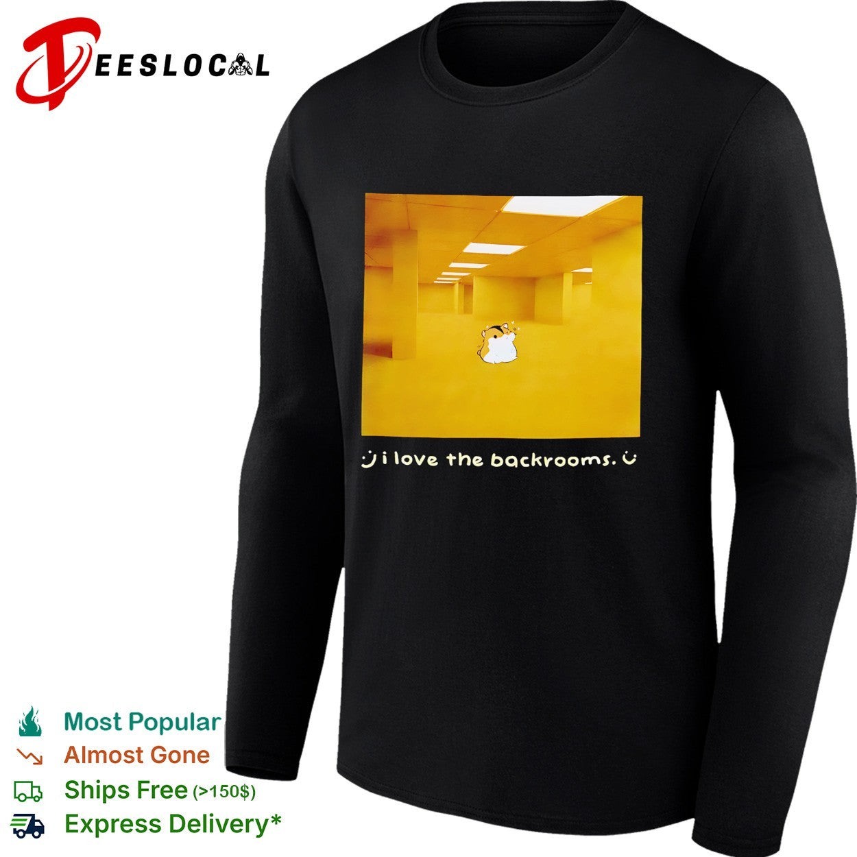 I love the backrooms shirt