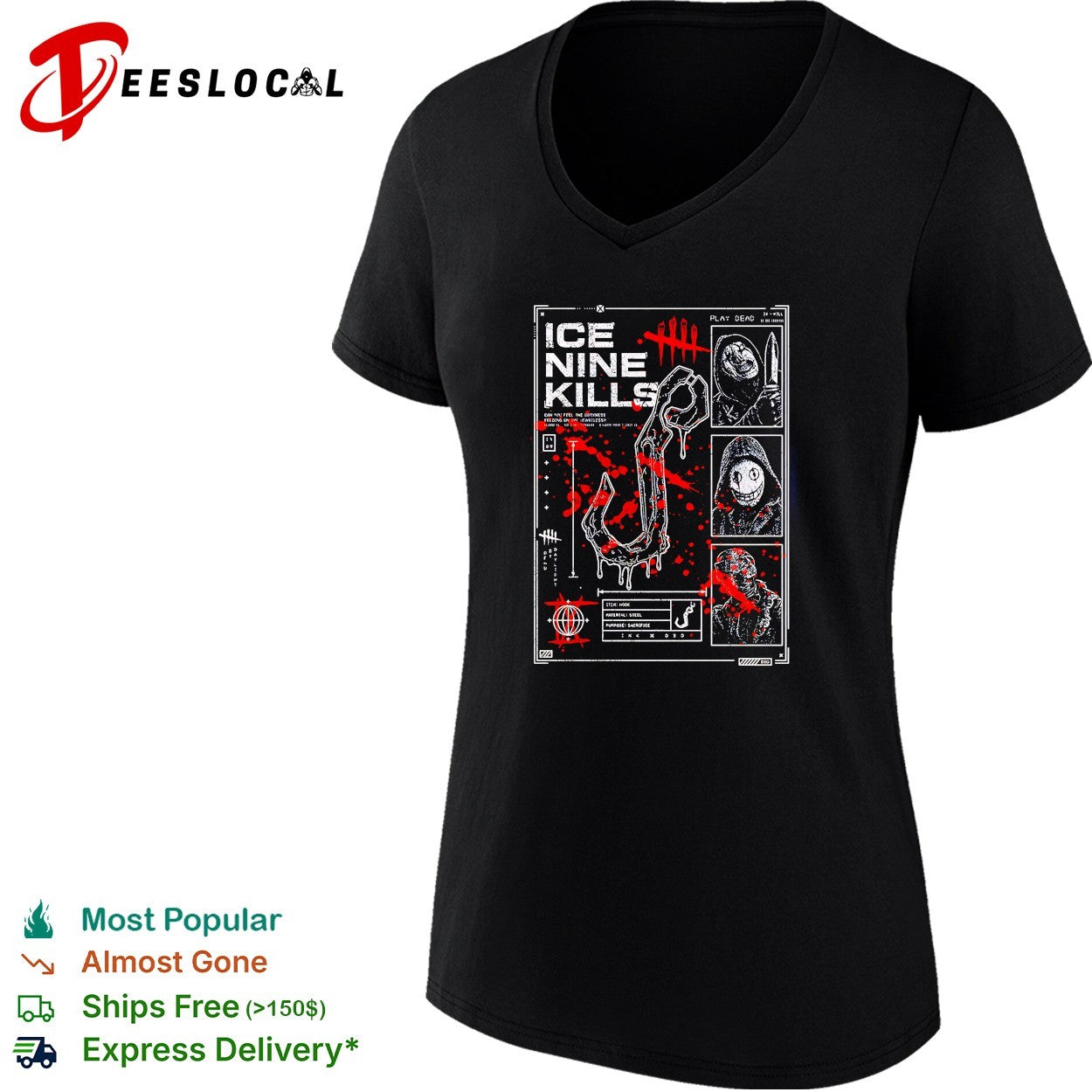Ice Nine Kills X Dead By Daylight Play Dead Killer Profile shirt
