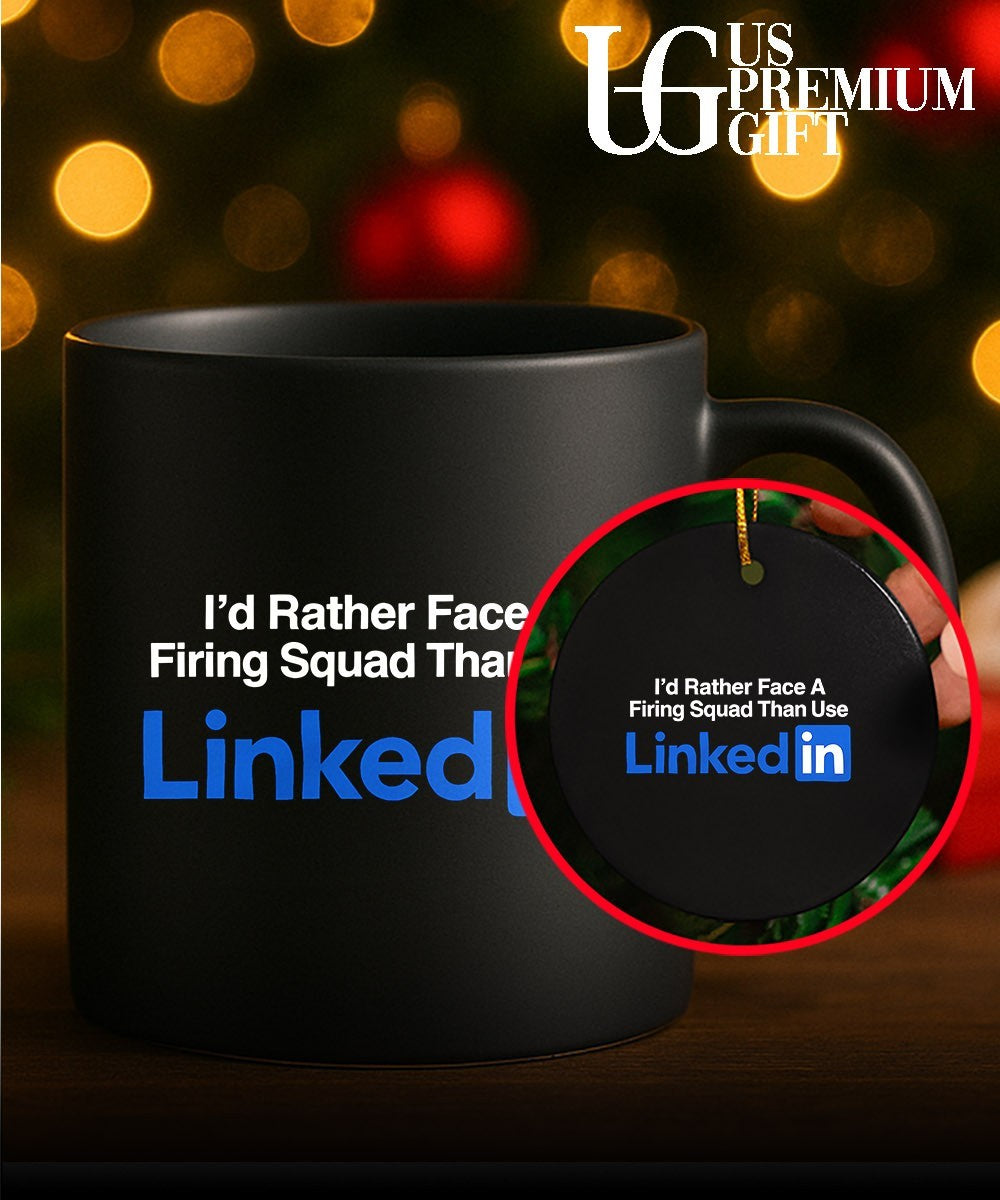 I’d rather face a firing squad than use Linkedin shirt