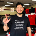 I’ll Eat a Bowl of Water with a Fork Before I Give a Fuck shirt
