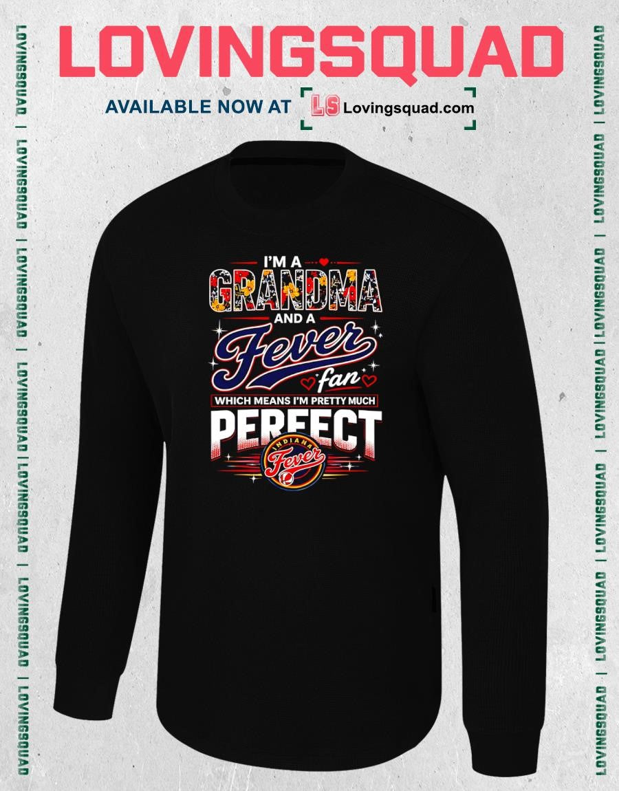 I’m A Grandma And A Fever Fan Pretty Much Perfect WNBA Vintage T-shirt
