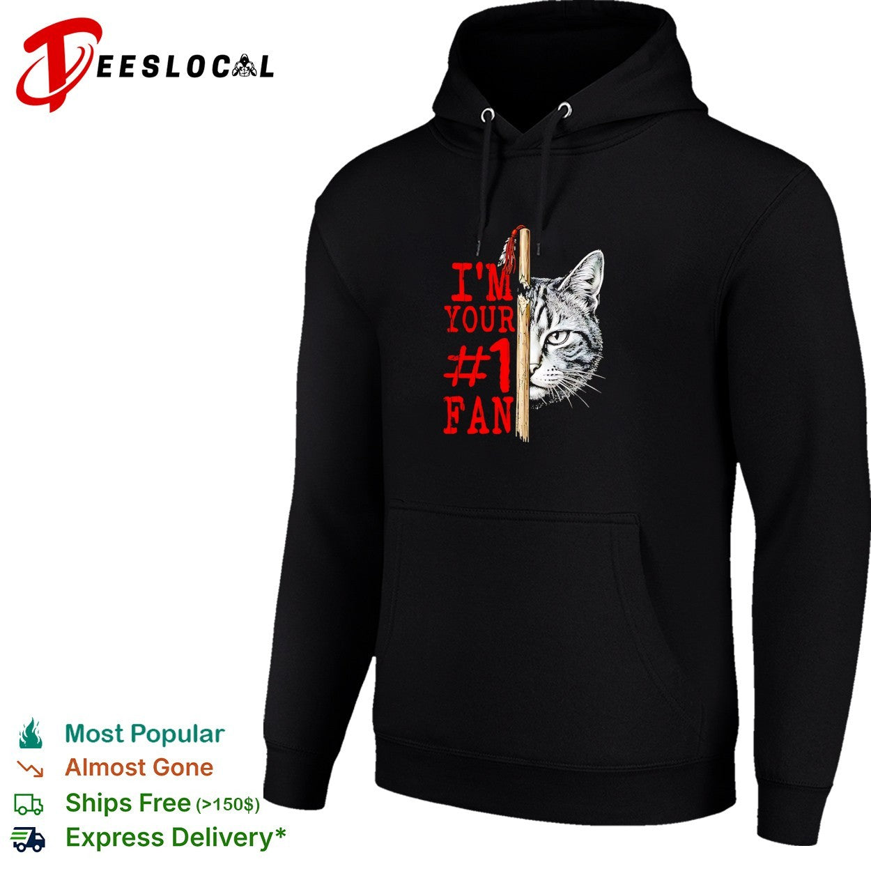 I’m your number 1 fan cat shirt