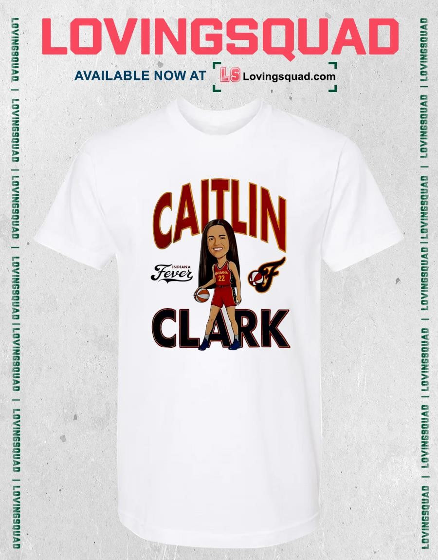 Indiana Fever Caitlin Clark Retro Basketball T-Shirt