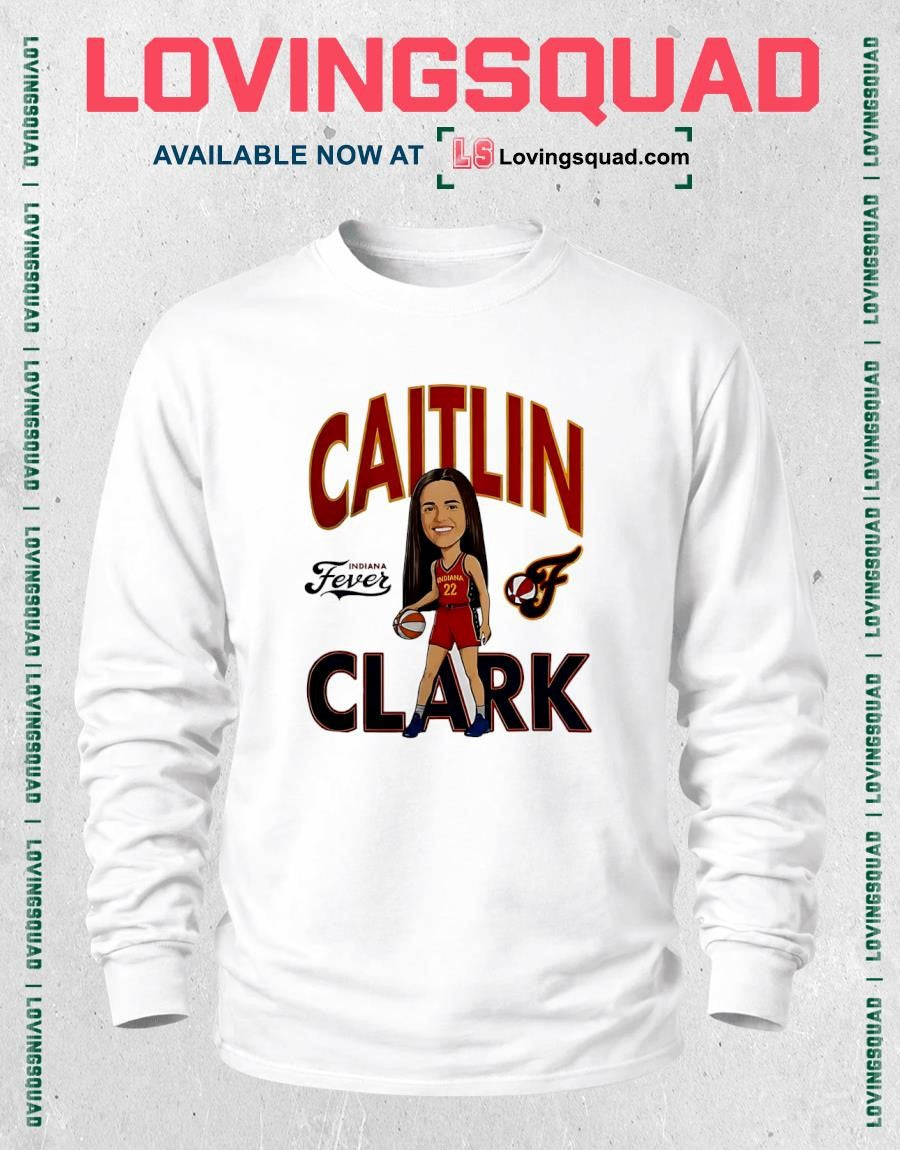 Indiana Fever Caitlin Clark Retro Basketball T-Shirt