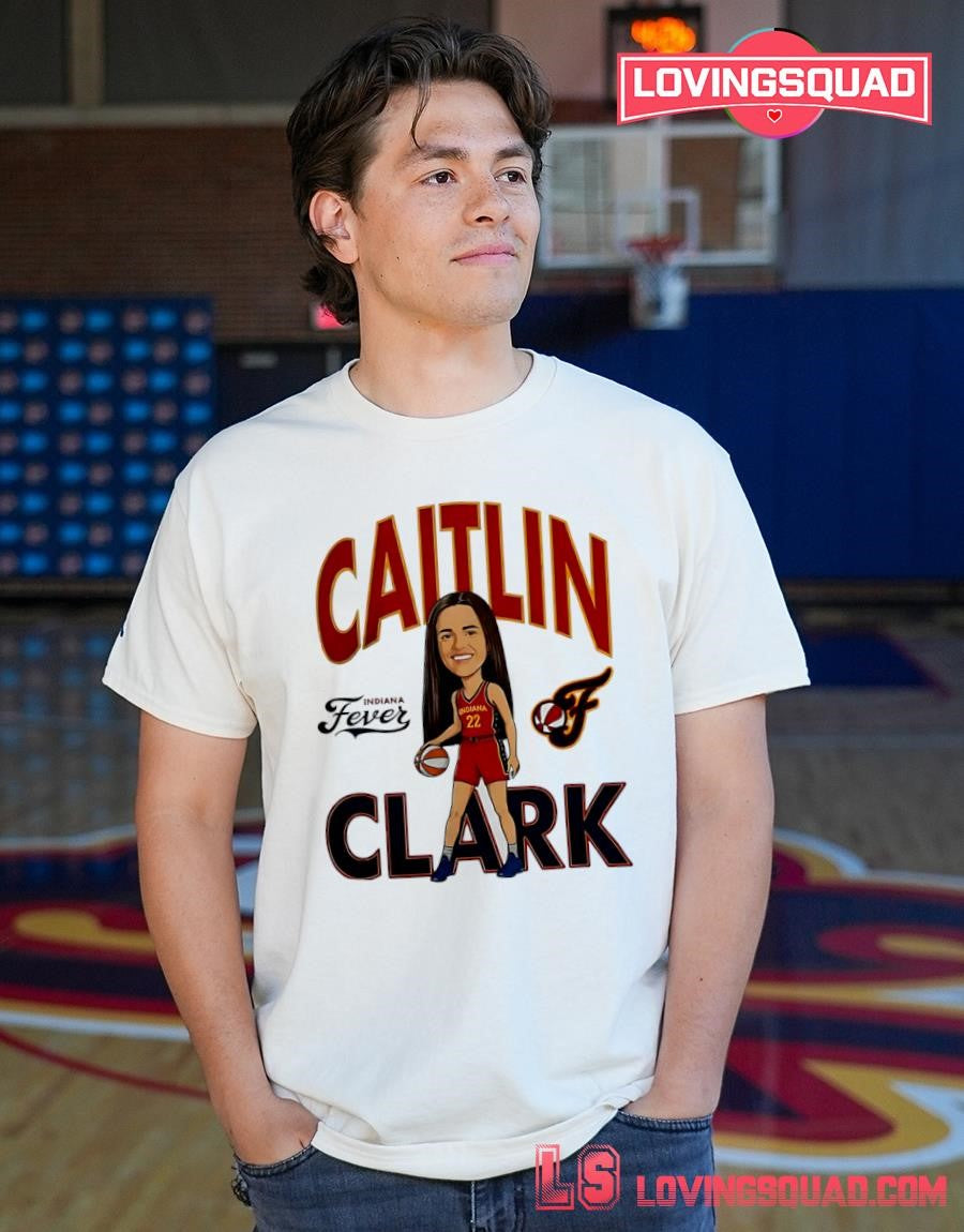 Indiana Fever Caitlin Clark Retro Basketball T-Shirt