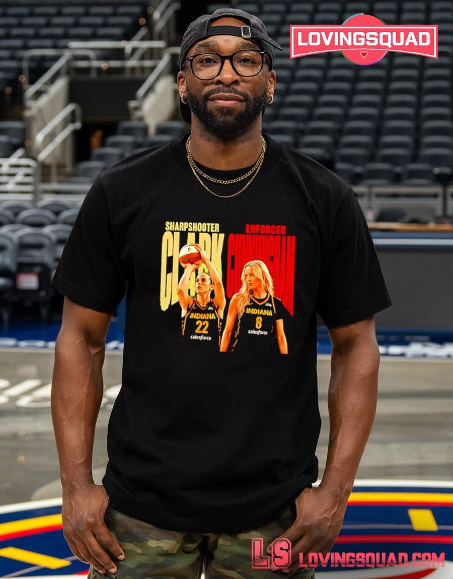Indiana Fever Caitlin Clark Sophie Cunningham T-Shirt
