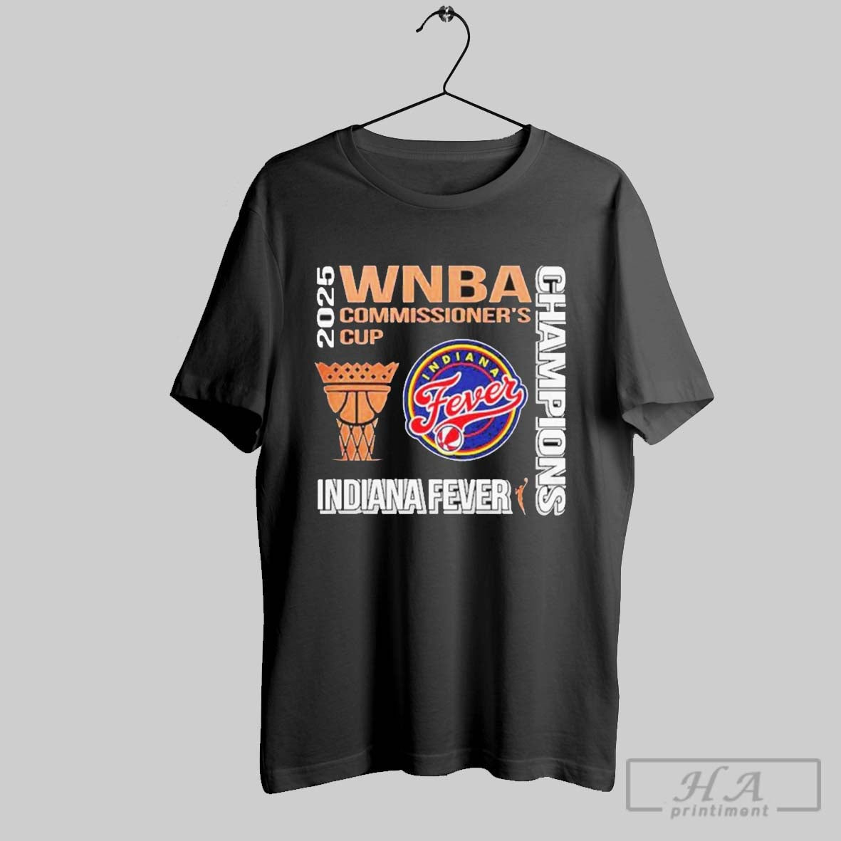Indiana Fever Commissioners Cup Champions 2025 Premium T-Shirts, Hoodie, Sweatshirt | InkRitualCo.com