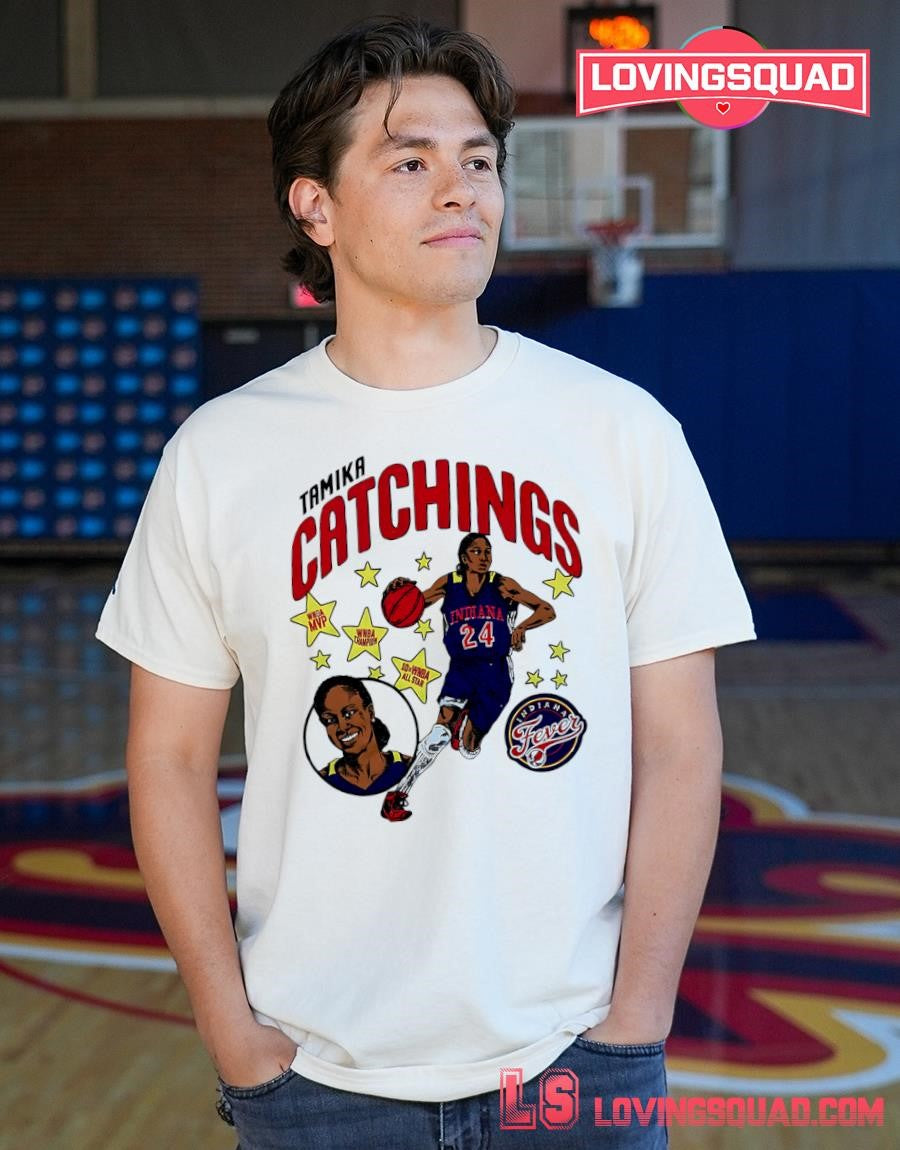 Indiana Fever Tamika Catchings WNBA Mvp Legends T-shirt
