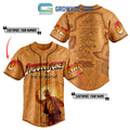 Indiana Jones Adventure Awaits Dr Jones Expeditions Personalized Baseball Jersey