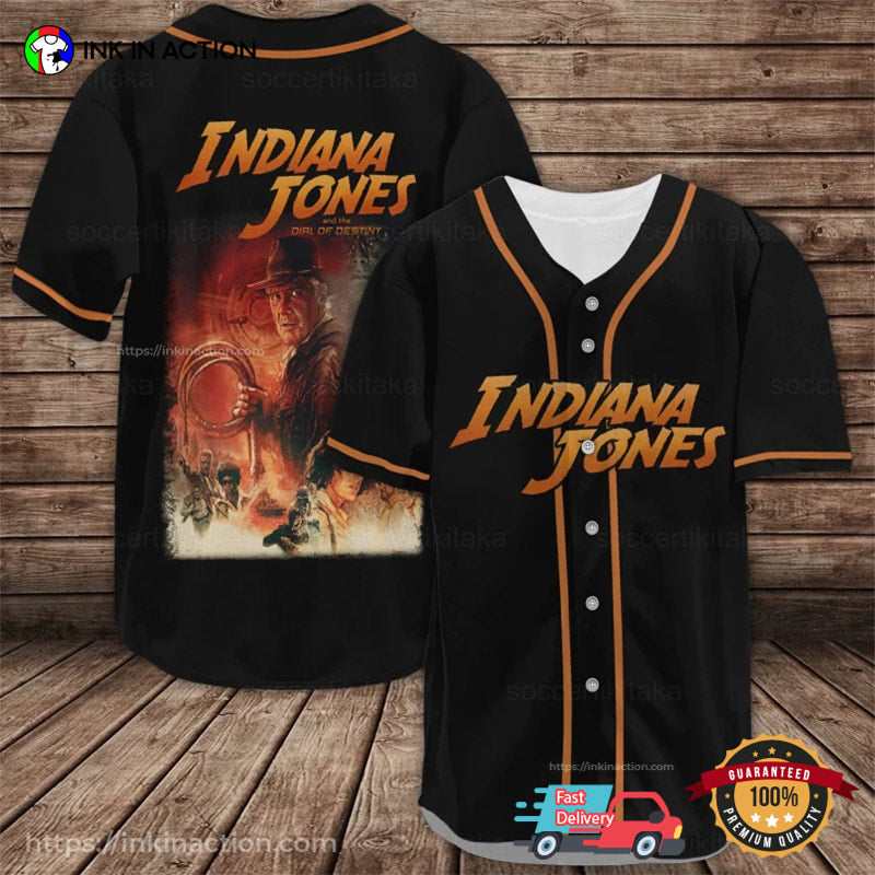 Indiana Jones And The Dial Of Destiny Baseball Jersey Shirt